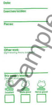 Chester's Music Practice Book von Carol Barratt 