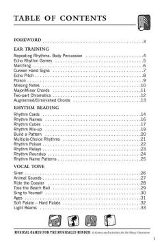 Musical Games For The Musically Minded 