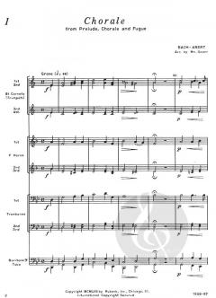 Concert Repertoire For Brass Sextet 