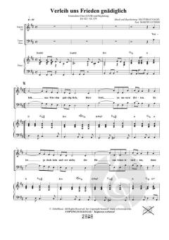 Verleih uns Frieden gnädiglich von Matthias Nagel (Download) 