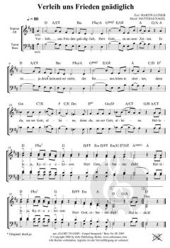 Verleih uns Frieden gnädiglich von Matthias Nagel (Download) 