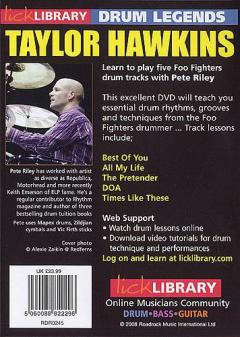 Drum Legends (Lick Library) (Foo Fighters) 