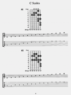 Guitar Scales In Tablature von William Bay 