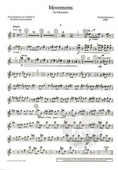 Movements von Herbert Baumann 