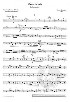 Movements von Herbert Baumann 