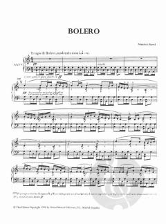 Bolero for Piano Solo von Maurice Ravel 