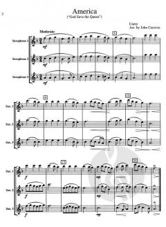 Trios for Saxophone von John Cacavas 