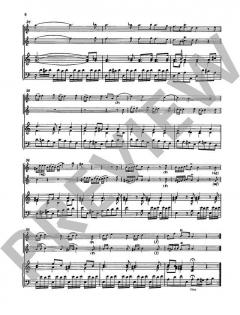Trio a-Moll von Johann Joachim Quantz für 2 Flöten (Oboen) und Basso continuo im Alle Noten Shop kaufen