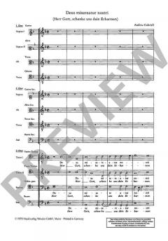 Deus misereatur nostri (Andrea Gabrieli) 