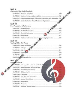 The Independent Piano Teacher's Studio Handbook 