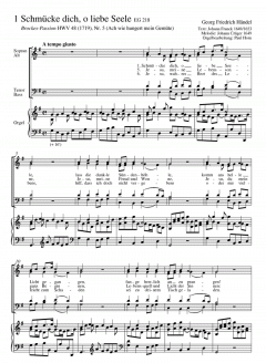 Chorbuch Händel (Georg Friedrich Händel) 