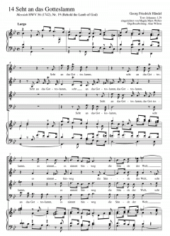 Chorbuch Händel 