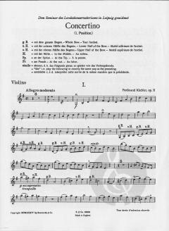Concertino In G Op. 11 von Ferdinand Kuchler 