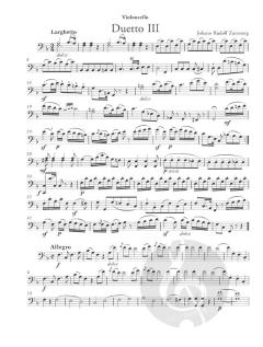 3 Duos für Flöte und Violoncello (Johann Rudolf Zumsteeg) 