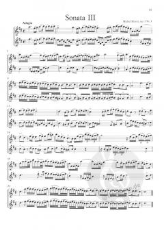 6 Sonaten op. 1 von Michel Blavet für zwei Querflöten im Alle Noten Shop kaufen