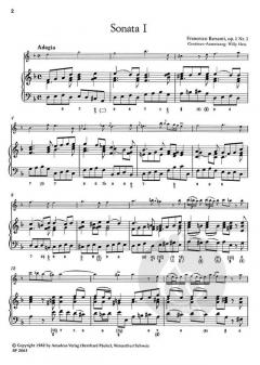 6 Sonaten op. 1 Band 1 (Francesco Barsanti) 