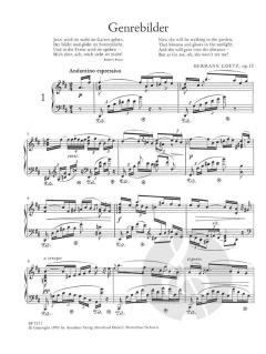 Genrebilder, op. 13 von Hermann Goetz 