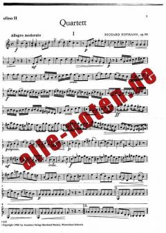 Quartett op. 98 für vier Violinen von Richard Hofmann im Alle Noten Shop kaufen