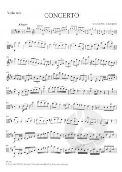 Concerto in D-dur von Giuseppe Maria Cambini für Viola und Orchester im Alle Noten Shop kaufen