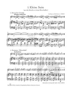 6 leichte Stücke von Ludwig van Beethoven für Flöte und Klavier im Alle Noten Shop kaufen