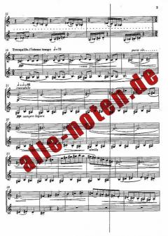 Duo für 2 Klarinetten in B op. 120 von Peter Escher 
