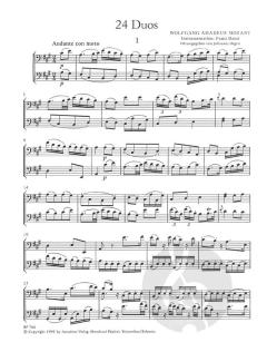 24 Duos für zwei Violoncelli von Wolfgang Amadeus Mozart im Alle Noten Shop kaufen
