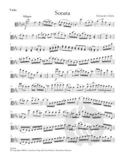 Sonata II in Es-dur von Allessandro Rolla für Viola und Klavier im Alle Noten Shop kaufen
