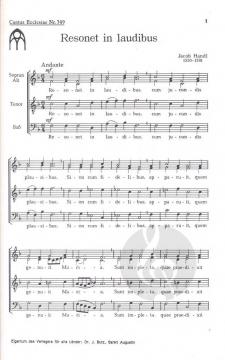 Resonet in laudibus (Jacob Handl) 