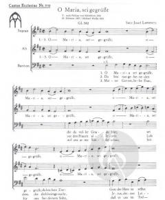 O Maria, sei gegrüßet (Josef Lammerz) 