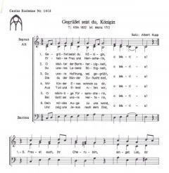 Gegrüsset seist du, Königin (Albert Kupp) 