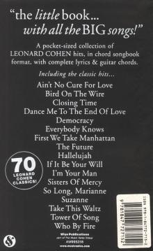 The Little Black Songbook von Leonard Cohen 