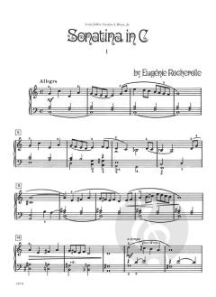 Sonatina in C von Eugenie Rocherolle 