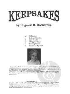 Keepsakes von Eugénie Rocherolle 