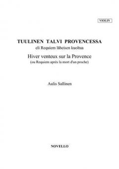 A Windy Winter In Provence von Aulis Sallinen 