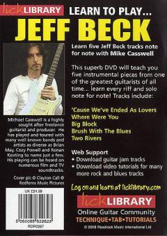 Learn To Play Jeff Beck von Jeff Beck 