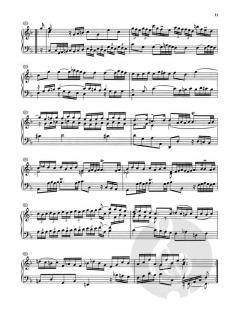 Englische Suiten Nr. 4-6 BWV 809-811 von Johann Sebastian Bach 