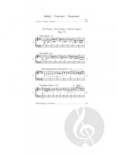 Vier Fugen op. 72 von Robert Schumann 