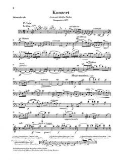 Violoncellokonzert d-moll von Edouard Lalo im Alle Noten Shop kaufen - HN802