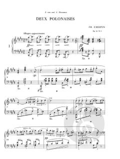 Sämtliche Werke: Polonaises von Frédéric Chopin 