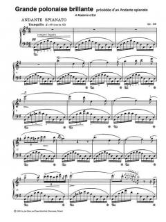 Grande Polonaise op. 22 von Frédéric Chopin 
