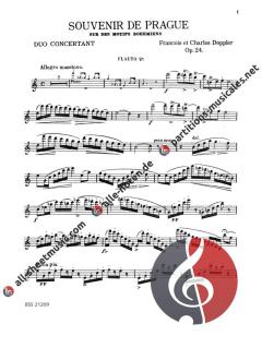 Souvenir de Prague op. 24 von Karl Doppler 