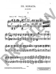 Sonata III von Luboš Fišer 