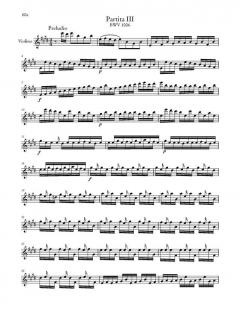 Sonaten und Partiten BWV 1001-1006 von Johann Sebastian Bach für Violine solo im Alle Noten Shop kaufen - UT50255