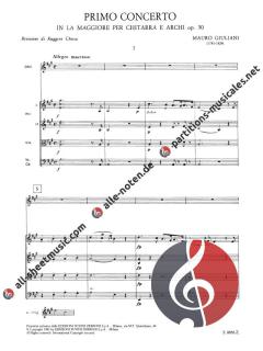 Primo Concerto in La Maggiore op. 30 (Mauro Giuliani) 