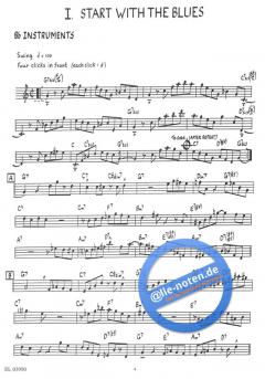 14 Jazz & Funk Etudes von Bob Mintzer für Instrumente in B im Alle Noten Shop kaufen