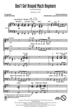 Don't Get Around Much Anymore (Duke Ellington) 