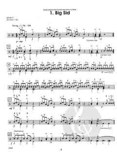 Jazz Solos For Drum Set Vol. 1 (Rich Thompson) 