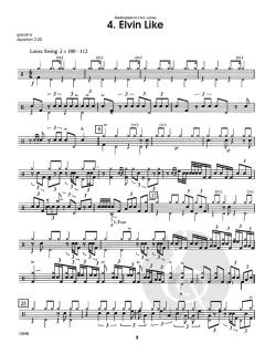 Jazz Solos For Drum Set Vol. 1 (Rich Thompson) 