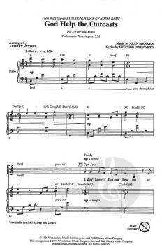 God Help the Outcasts von Alan Menken (Download) 