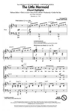 The Little Mermaid (Choral Highlights) von Alan Menken (Download) 